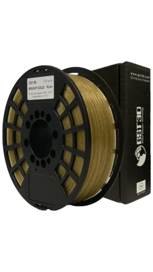 Filament GST3D PLA+ Bright Gold Νήμα PLA+ Χρυσό με "glitter" (Μοιάζει να έχει glitter μέσα)