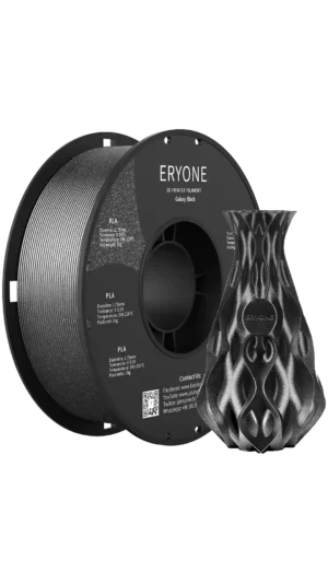 ERYONE PLA Galaxy FILAMENT Black ERYONE PLA με glitter Νήμα Μαύρο
